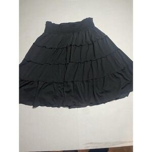 Women's Black Skirt 1940 Studio Size m